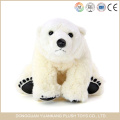 Peluche polaire blanche en peluche